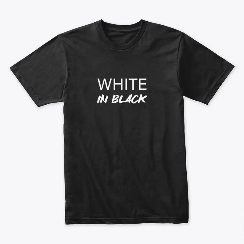 Premium White in black #2