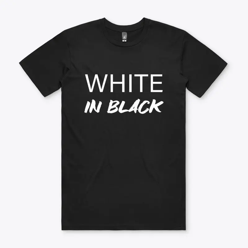 Premium White in black #2